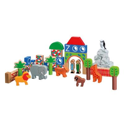 China Building Toy Hot Sale Children Educational Toys Building Blocks Baby Blocks Wooden Building Blocks for sale