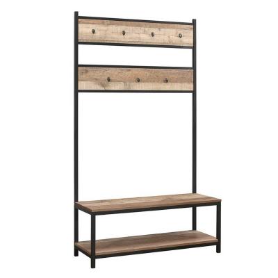 China Modern Large Entryway Multifunctional Storage Coat Rack Tiered For Living Room for sale