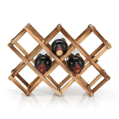 China Viable Wall Mounted Wooden Wine Cork Storage Rack Bottle Rack And Wine Glass Wine Rack for sale