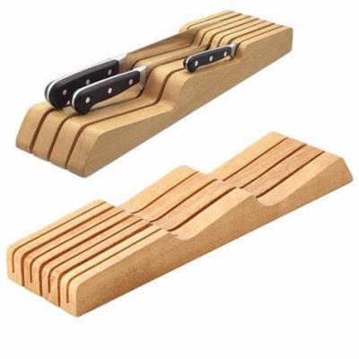 China Sustainable Professional Custom Magnetic Wooden Tool Holder Knife Holder For Chef Knife for sale