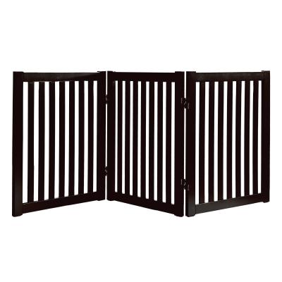 China Viable Factory Dog Pen Fence Outdoor Wood Dog Cage Top Selling Barrier for sale