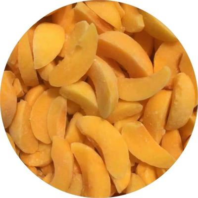 China Healthy Food Wanda Foods quick frozen high-quality yellow peach strips wholesale frozen yellow peach strips for sale