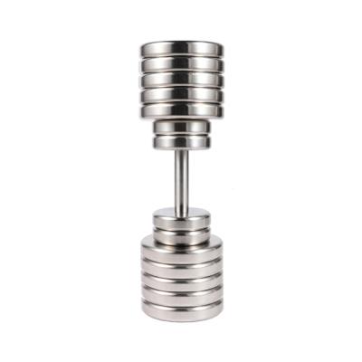 China Easy To Assemble And Conceal 24kg Adjustable Competitive Design 361 Stainless Steel Dumbbell Set for sale