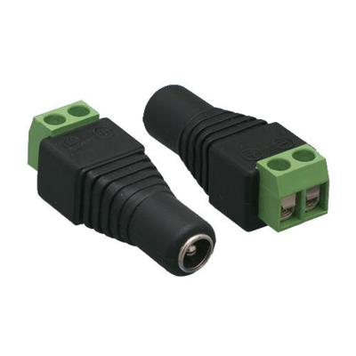 China Free Conductor DC Plug Power Female 2.1/5.5mm to Terminal Block Adapter for sale