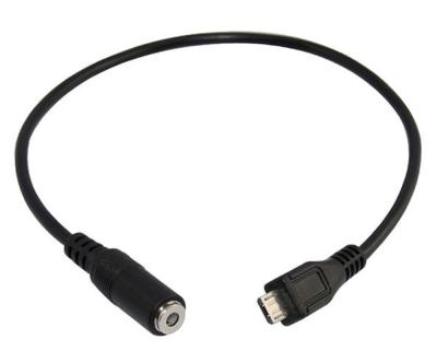 China Free Driver Micro USB 5 Pin Male To AUX Adapter Sync Cable Audio Cord. 3.5mm earphone female for sale