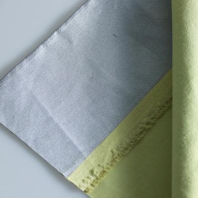 China Factory Wholesale Price Flame Retardant Para Aramid Silver Coated Fabric Aluminized Fabric Flame Retardant Fabric for sale