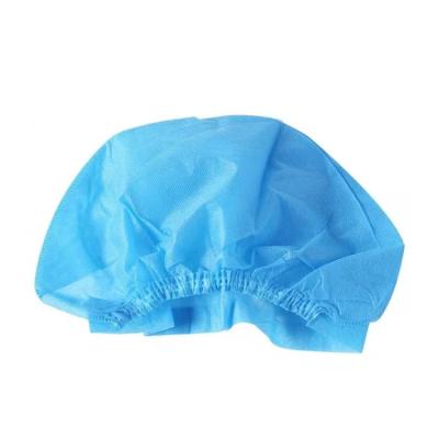 China Factory Price Breathable Hot Selling Customized Elastic Hair Net Disposable Hat For Cleaning Work for sale