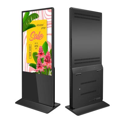 China Customization screen display indoor free digital signage totem display screen touch screen kiosk for sale