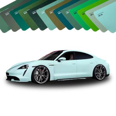 China Afneembare glanzende auto-carrosserie Beschermende vis botkleurverandering PPF film kleurverandering TPU PPF vinyl wrap decoratieve film met oplosmiddel gebaseerde lijm 10-jarige garantie Te koop