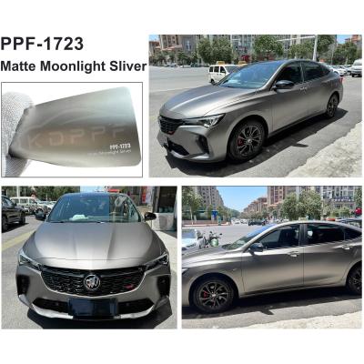 Cina Matte Moonlight Sliver Colore auto-guarigione Vernice Film di protezione anti macchia PPF colorato Wrap in vendita