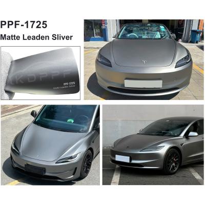 Cina Matte Leaden Sliver 60inchx53ft Color Paint Protective Film Auto guarigione autoadesivo colore PPF in vendita