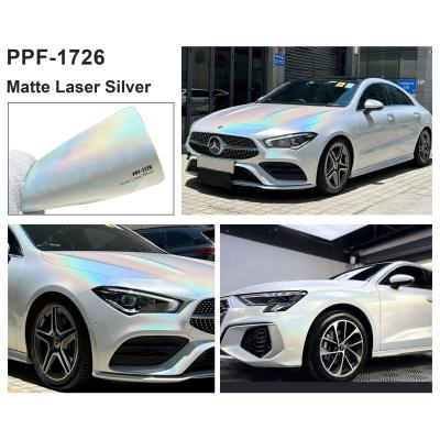 China Matte Laser Sliver Self-Healing Color Paint Protection Film Anti Corrosion Color Changing PPF for sale