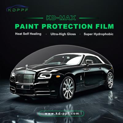 China KD-Max 8.5mil Self Healing Gloss Paint Protection Film PPF Anti Yellowing Car Wrap for sale