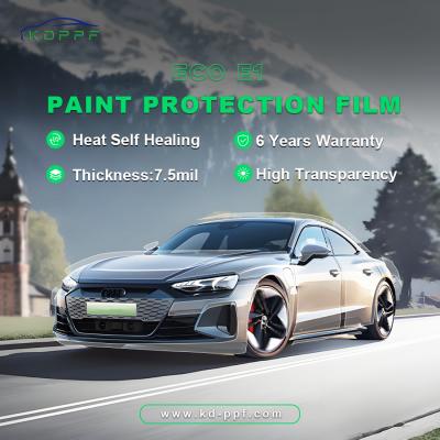 China High Gloss 7.5mil Paint Protection Film PPF Self Healing Automotive Wrap Anti Stain Clear Bra for sale