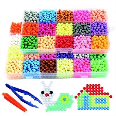 China New Hot Sale 3D DIY PVA Water Beads Funny Educational Water Toys 24/36colors Kids Gift Magic Beads for sale