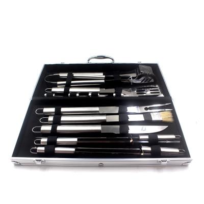 China Easily Cleaned 18 Pcs GRILL ALL UP Grill Accessories Tool Kit BBQ Grill Tool Kit for sale