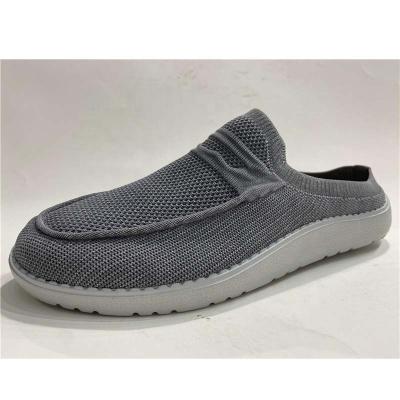 China Fashion Trend ITAZERO Fashion Slip On Mule Casual Shoes Mens Boat Shoes Italy Design Mens Flat Sandals for sale