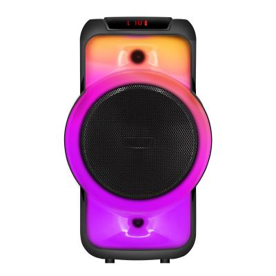 China Wireless Charger For Mobile Phone Karaoke System Party Wireless Speaker 12 Inch With /TWS/FM/ Rock Remote Control Outdoor Speakers for sale