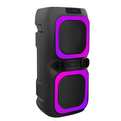 China Wireless Charger for Mobile Phone Speaker DJ Soundbox Large Outdoor Portable BT Party Wireless Speaker with Led Light for sale