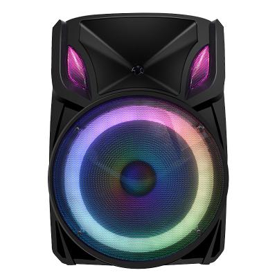 China None Portable Professional Audio Video Lighting 12 Inch Subwoofer Loudspeaker Speaker With Party Speaker Radio for sale