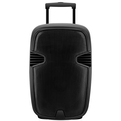 China Wireless Charger For 15 Inch Portable Trolley Loudspeaker Speaker Party Subwoofer Power Speaker Outdoor Professional Mobile Phone for sale