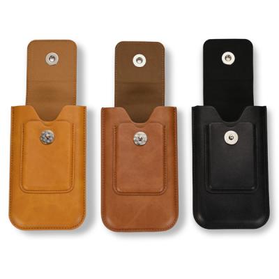 China Shockproof Universal Flip PU Case Wallet Leather Case with Card Slot for Smart Phone for iPhone/Samsung/Huawei for sale