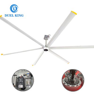 China Hotels 10ft 16ft 20ft 24ft giant warehouse 220V hvls ceiling fan for sale