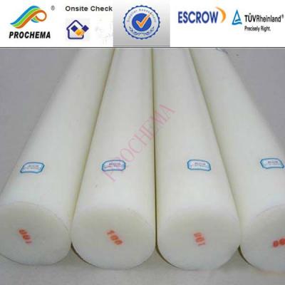 China PVDF ROD,PVDF moulded rod, PVDF extruded rod for sale