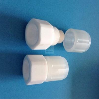 China  PTFE Internal and external threaded joint for sale