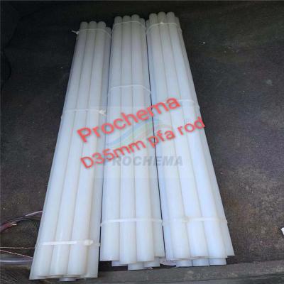 China PFA 1000-2000mm extrusion  rod for sale