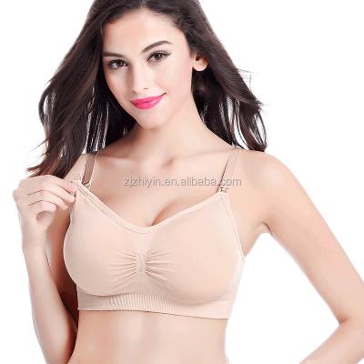 China QUICK DRY Seamless Maternity Bra Front Closure Nursing Bra for sale