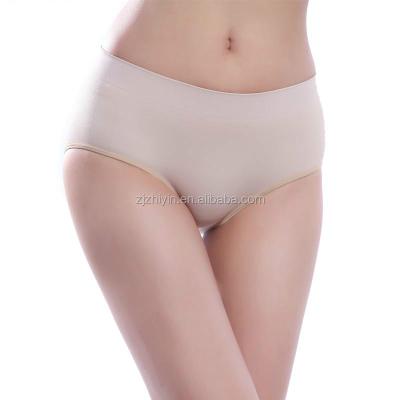 China Wholesale Simple Type Women's Seamless One-piece Underwear Yiwu Breathable Seamless Underwear Manufacturer for sale