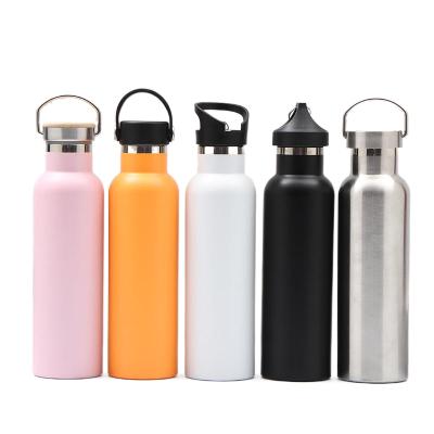 China Wholesale Customized Viable Stainless Steel Water Cup Vacuum Flask Thermos Insulated Medium Mouth Water Bottle for sale