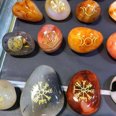 China China Crystal Meditation Stones Wholesale Chakra Reiki Crystal Stones Charm 7 Chakra Stones for sale