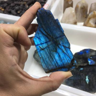 China Wholesale Natural Specimen Rough Stone Labradorite Quartz Crystal from China for sale