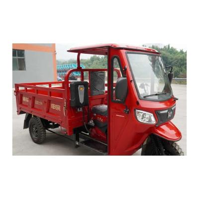 China Adult Moped Tricycle Gasoline Dump Truck Motorcycle for Heavy Duty Cargo Transportation en venta