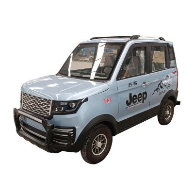 China India RHD Mini Off Road SUV Jeep EV Coche para adultos Energía eléctrica Pequeño vehículo todoterreno en venta