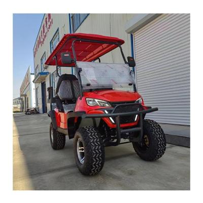 China 48V Luxury Sports Car Golf Cart for Disabled 2850*1250*1950mm and 36V Lithium Battery for sale