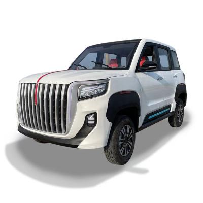 China Carros de 4 lugares sem carta de condução Carro elétrico de quatro rodas com autonomia de 500 km à venda