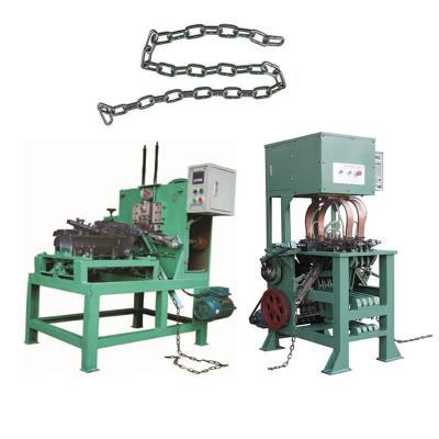 China High Stability Link Chain Weaving And Welding Making Machine for sale