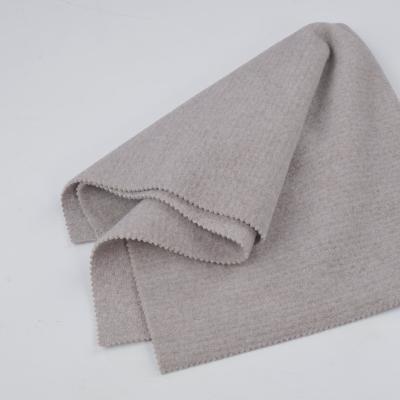 China Anti Pill Prices Polyester Viscose Spandex Heavy Eco Friendly Comfortable Brushed Knit Fabric Good For Winter Coat for sale