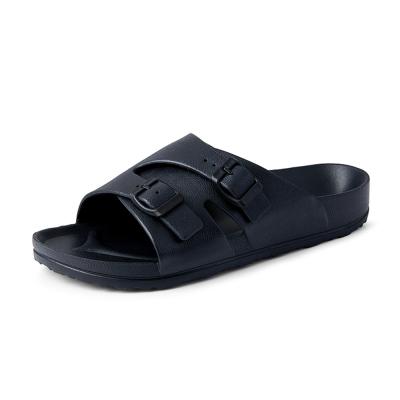 China Black Slippers Men's Fashion Trend New Style Outdoor Shoes Beach Slides Slipper Cheap Wholesale for sale