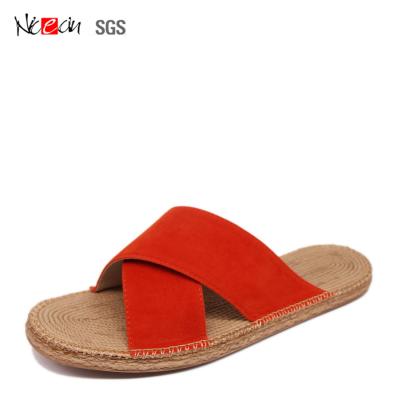 China Flat Slippers Indoor Rutabaga Upper Platform Sandal EVA Wome Casual Slides for sale