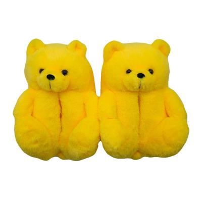 China Fashion Trend Winter New Design Cute Bear Slipper Keep Warm For Unisex for sale