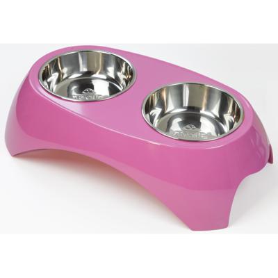 China Viable Standard Puppy Cat Water Bowl Food Container Stainless Steel Dog Bowl Dish Size 4 For Dog Cat Feeder for sale