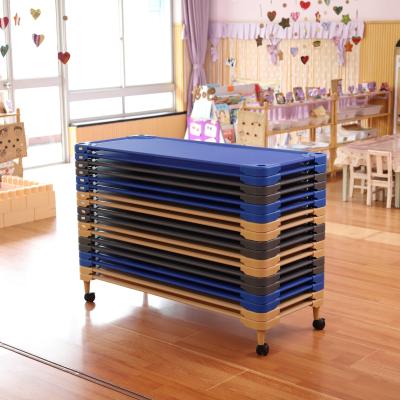 China Modern Factory Customized Breathable Colorful Cheap Plastic Preschool Cribs for sale