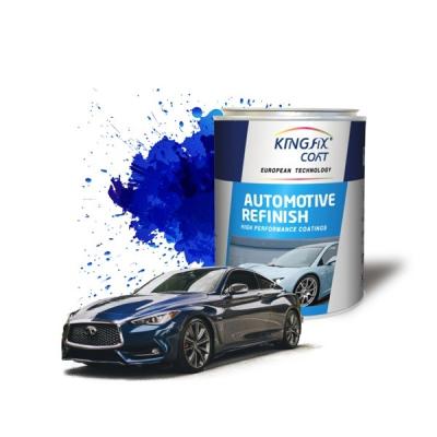 China Matte Black Single Component Automotive Base Coat Paint 1k Auto Paint for sale