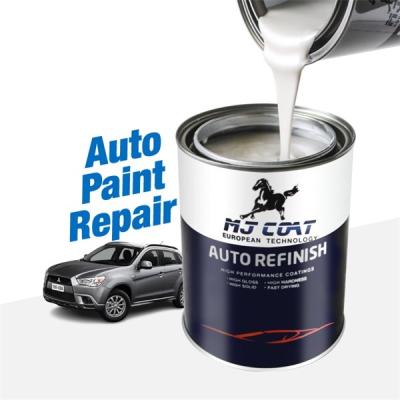 China White Orange Yellow Glossy Car Paint Refinish Good Leveling High Fullness for sale