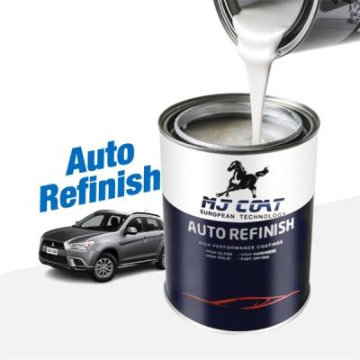 China 1k 2k Extra Black Automotive Refinish Paint Pearl Car Paint for sale