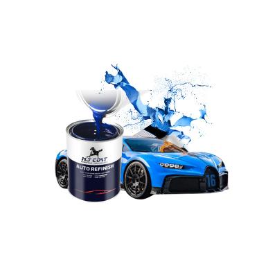 中国 Polyurethane Resin Automotive Top Coat Paint Touch Up Silver Car Spray Paint 販売のため